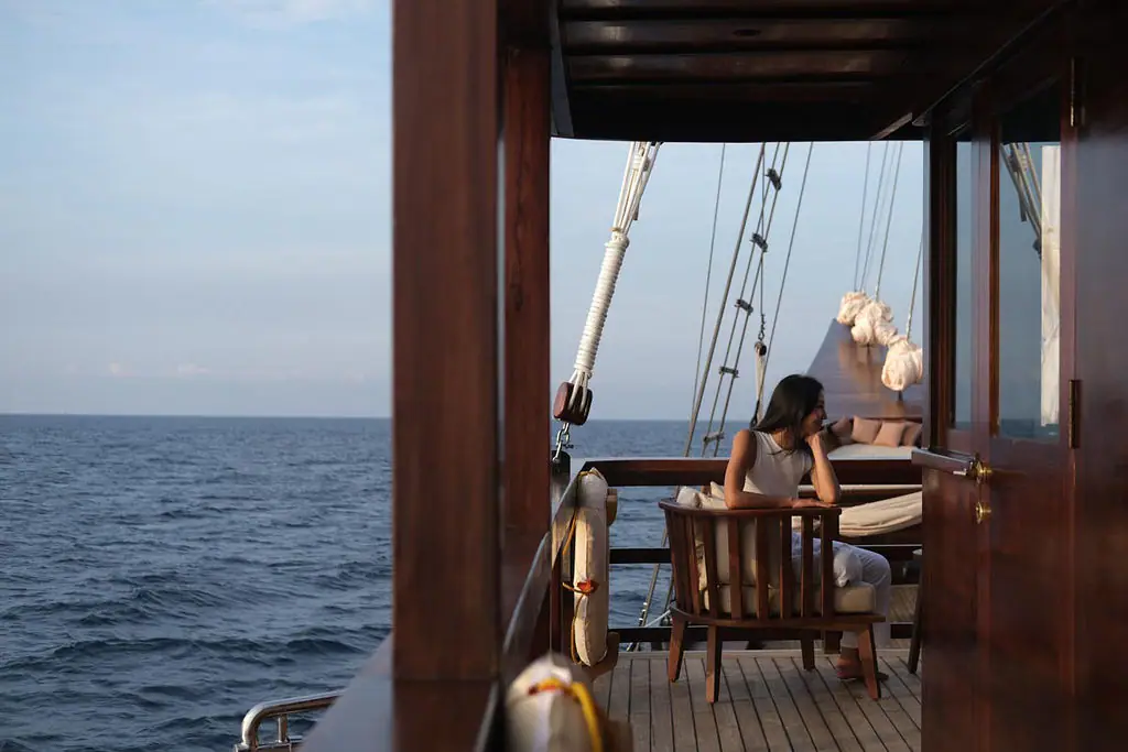 Quiet moments at sea