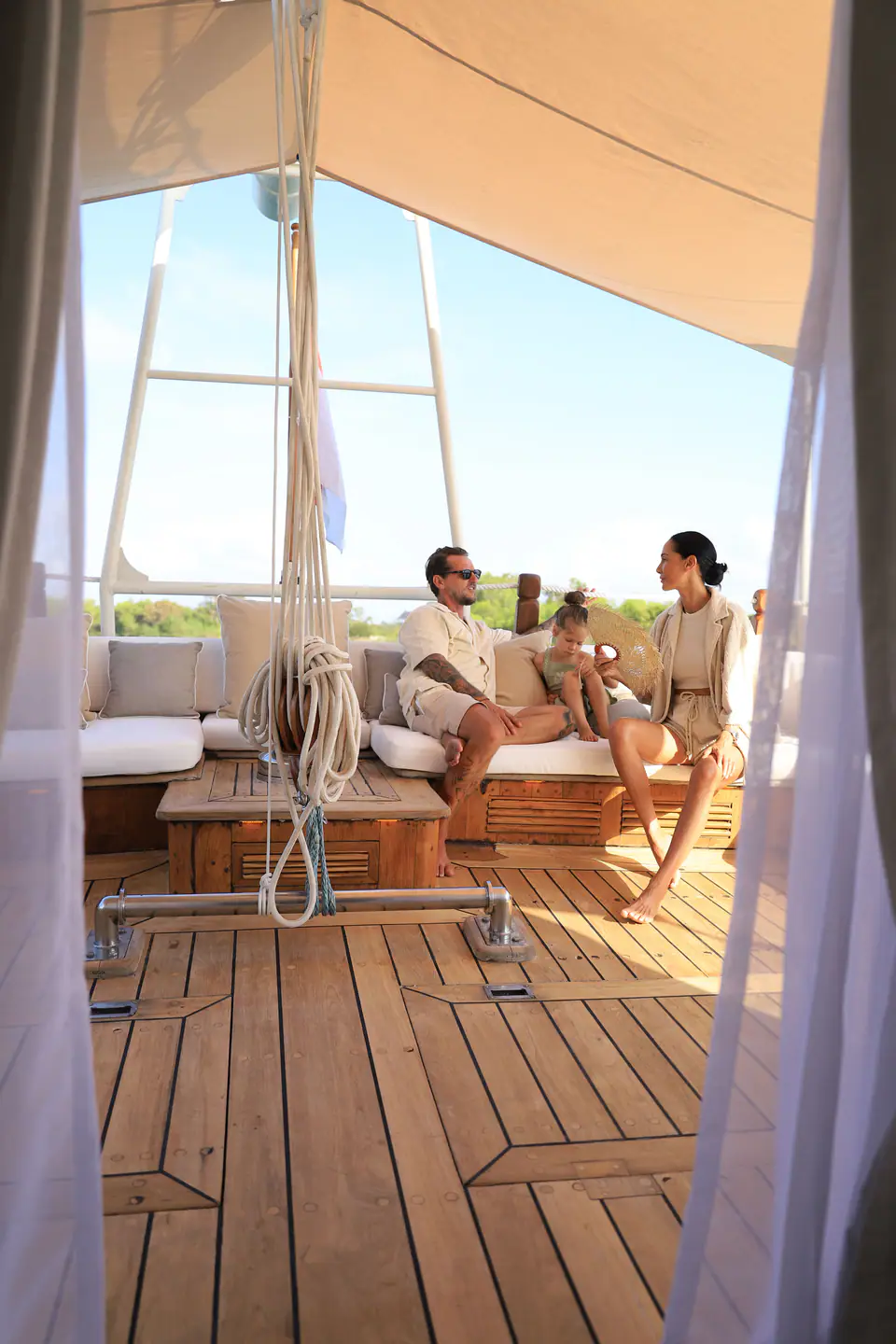 Three-generation family voyage The Harrison Family yacht charter experience — Komodo & Flores