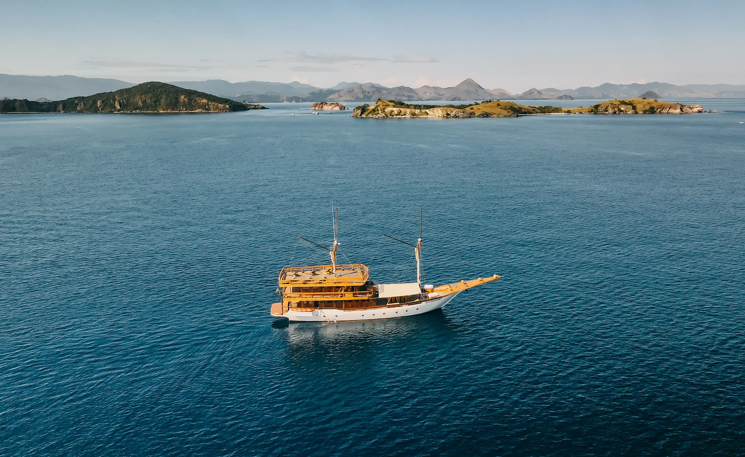 Andamari luxury yacht charter Indonesia
