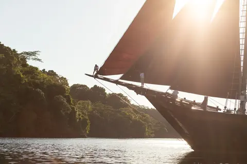 Dunia Baru private yacht charter in Indonesia