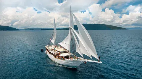Teman private yacht charter in Indonesia